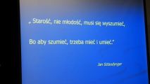 Wykład dr n med. Jacka Putza na Radzymińskim Uniwersytecie Otwartym w Radzyminie, fot. Anna Mańko